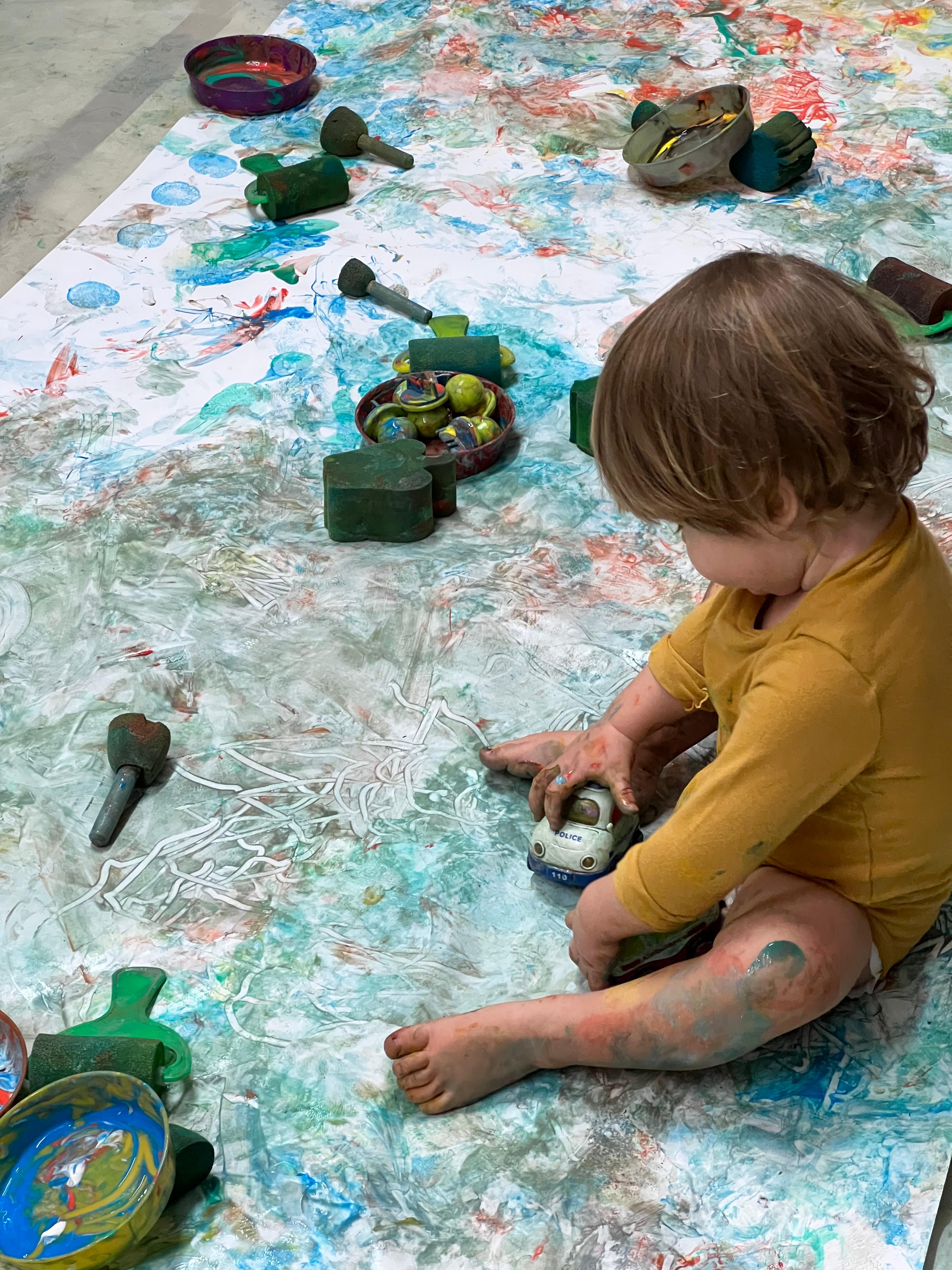 Bébé peinture – De 10 à 36 mois
