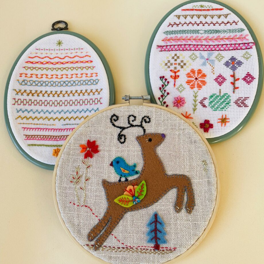 Atelier Broderie - Nordique - Mercredi 23 Avril - De 14h00 à 17h00 - adultes débutants et enfants à partir de 12 ans