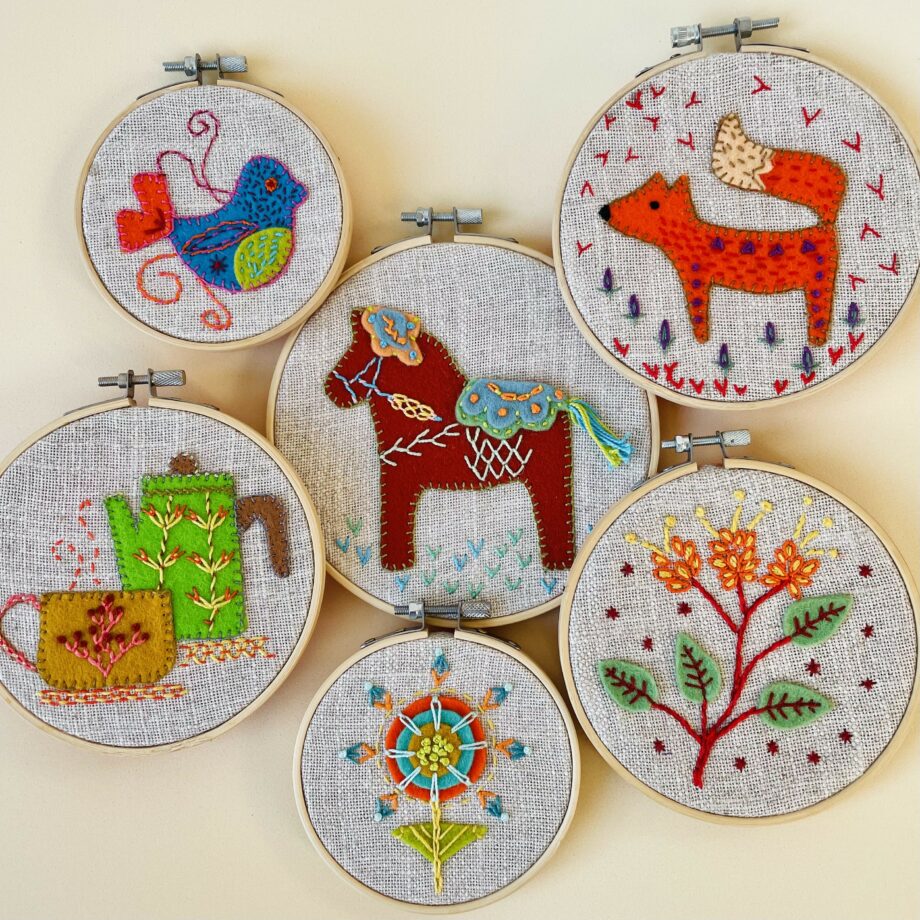 Atelier Broderie - Nordique - Mercredi 23 Avril - De 14h00 à 17h00 - adultes débutants et enfants à partir de 12 ans